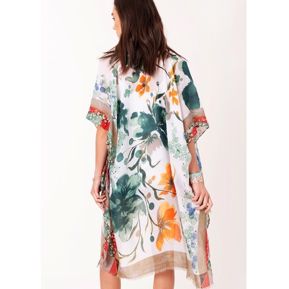 Floral Print Kimono - Picture 4 of 7